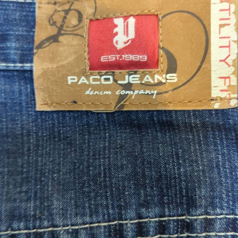 Paco Jeans Men's Light Wash Vintage Straight Leg Jeans Size 34 X 31
